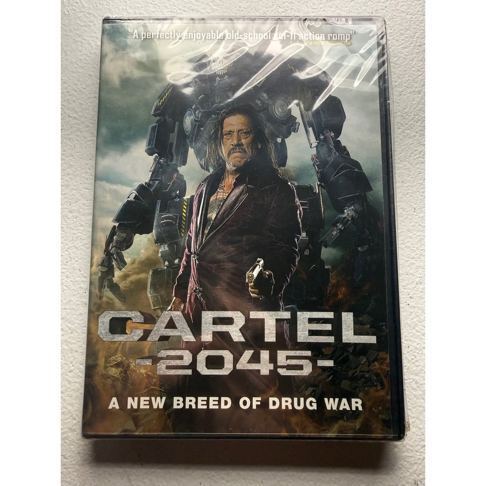 Cartel 2045 DVD Danny Trejo Sci-Fi Action Movie New Sealed Uncorked Entertainmen
